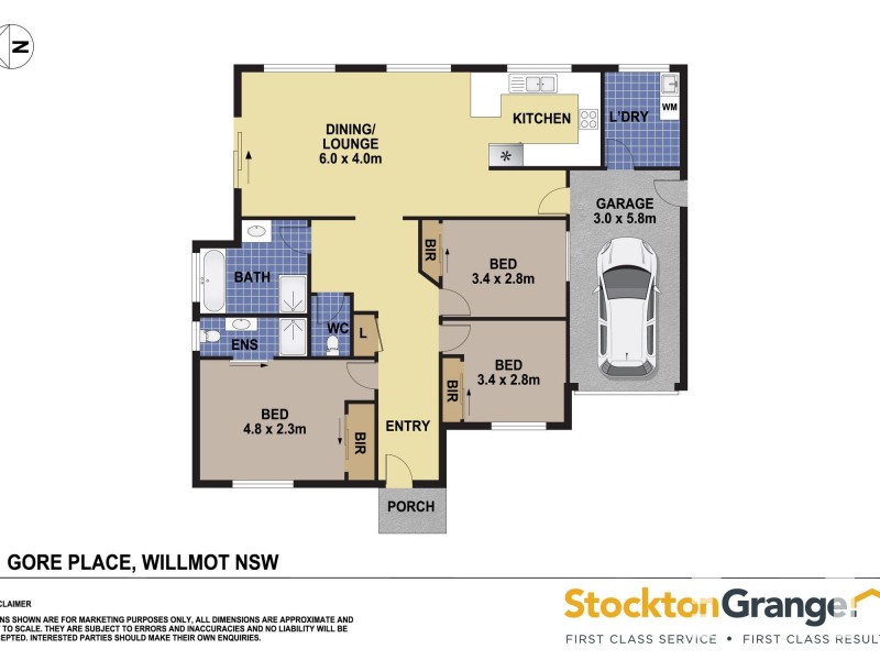 Willmot NSW 2770 Floorplan