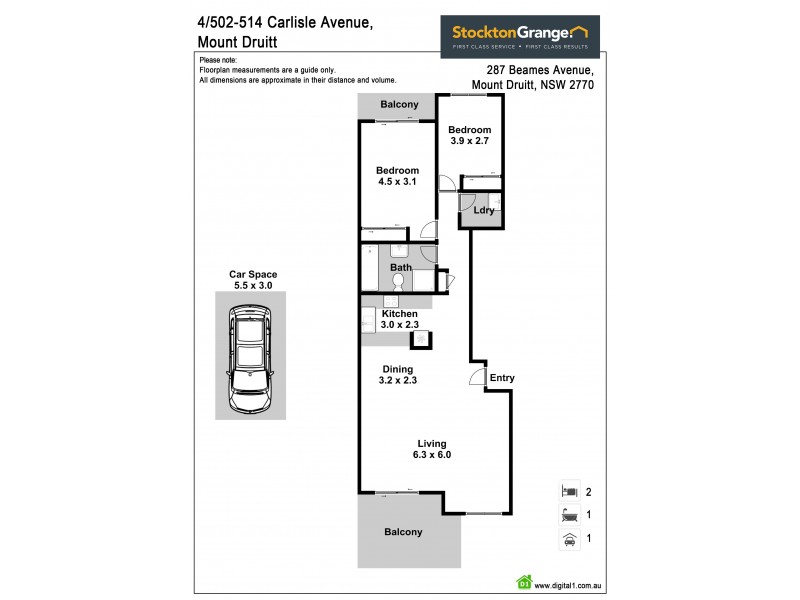 4/502 Carlisle Avenue, Mount Druitt NSW 2770 Floorplan