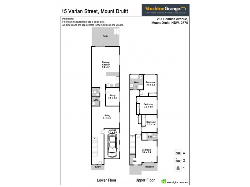 15 Varian Street, Mount Druitt NSW 2770 Floorplan