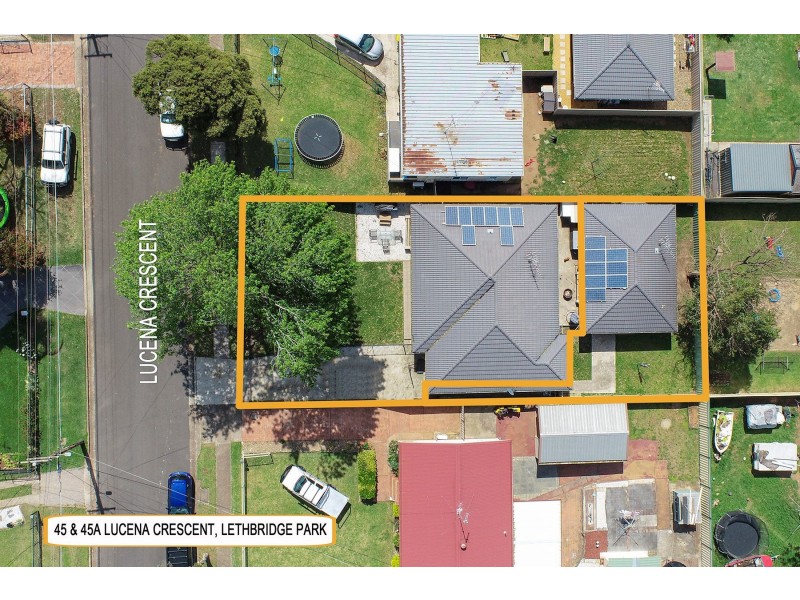 45 & 45a Lucena Crescent, Lethbridge Park NSW 2770