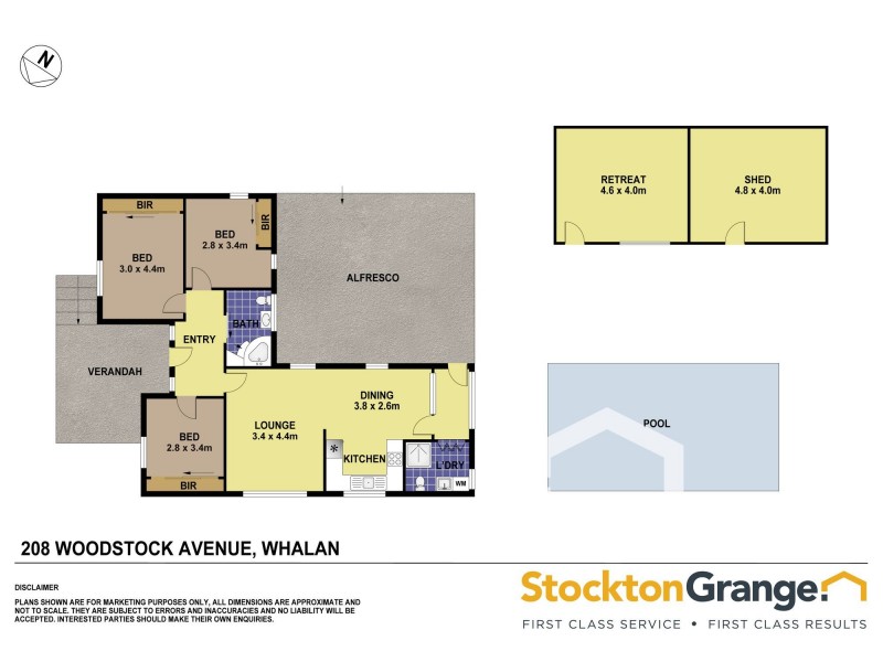 208 Woodstock Ave, Whalan NSW 2770 Floorplan