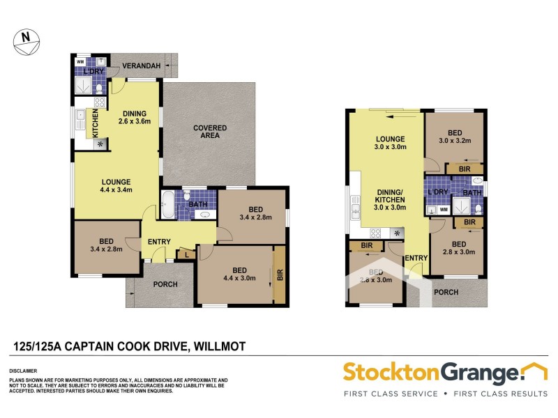 125 & 125A Captain Cook Dr, Willmot NSW 2770