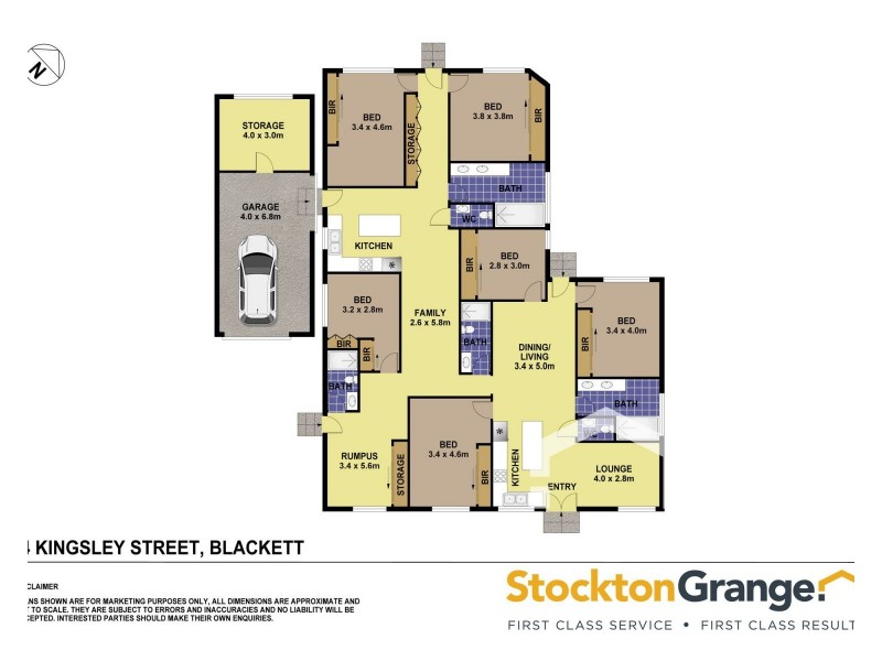 4 Kingsley St, Blackett NSW 2770