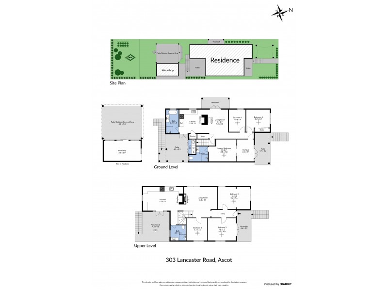 303 Lancaster Road, Ascot QLD 4007 Floorplan