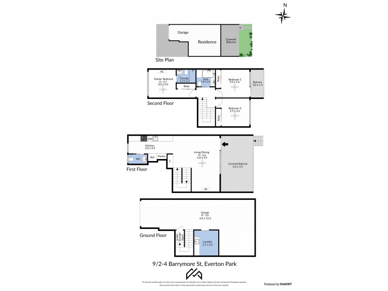 9/65 Ashmore Street, Everton Park QLD 4053 Floorplan