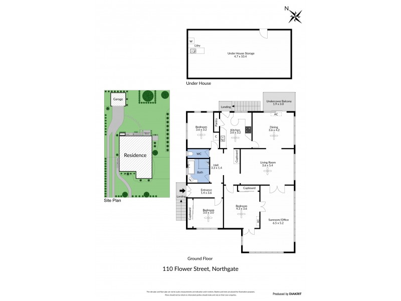 110 Flower Street, Northgate QLD 4013 Floorplan
