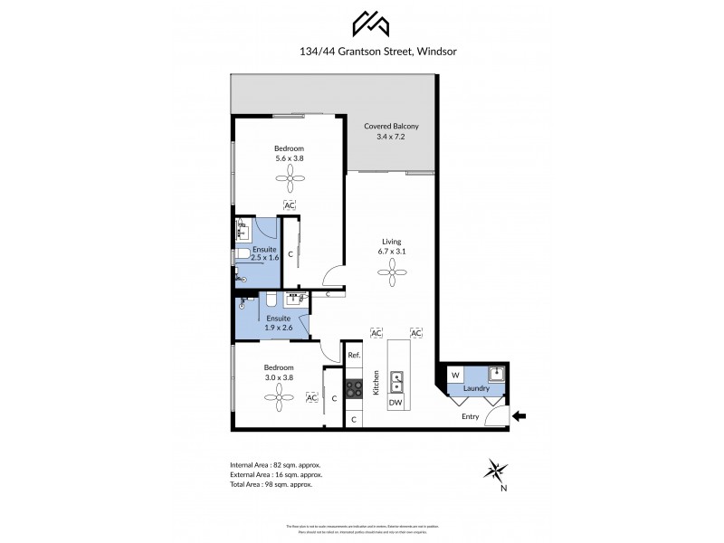 134/44-52 Grantson Street, Windsor QLD 4030 Floorplan