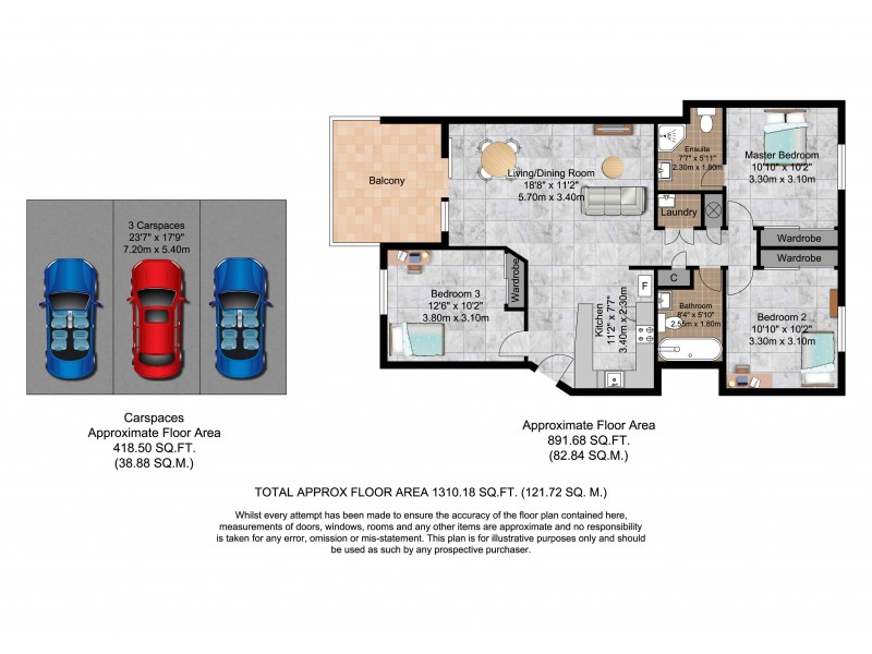 86/139 Macquarie Street, St Lucia QLD 4067 Floorplan