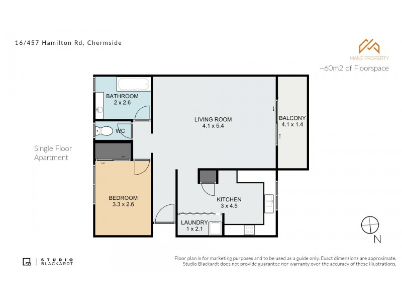 16/467 Hamilton Road, Chermside QLD 4032 Floorplan
