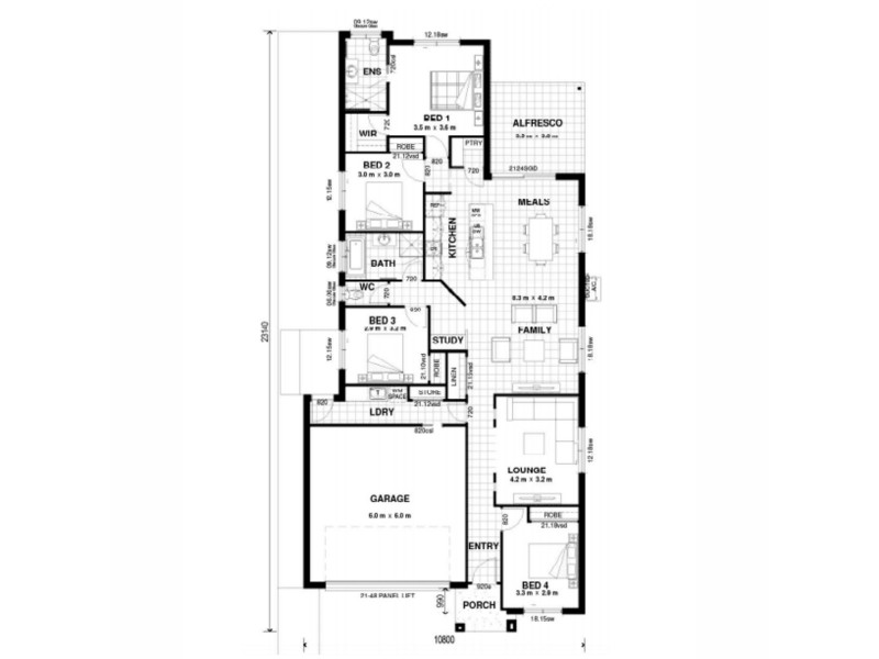 4 Possum Drive, Narangba QLD 4504 Floorplan