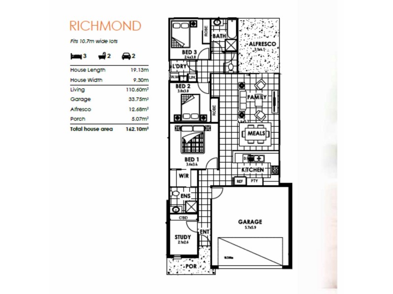 Lot 9 Greenwood Grove, Cooroy QLD 4563 Floorplan