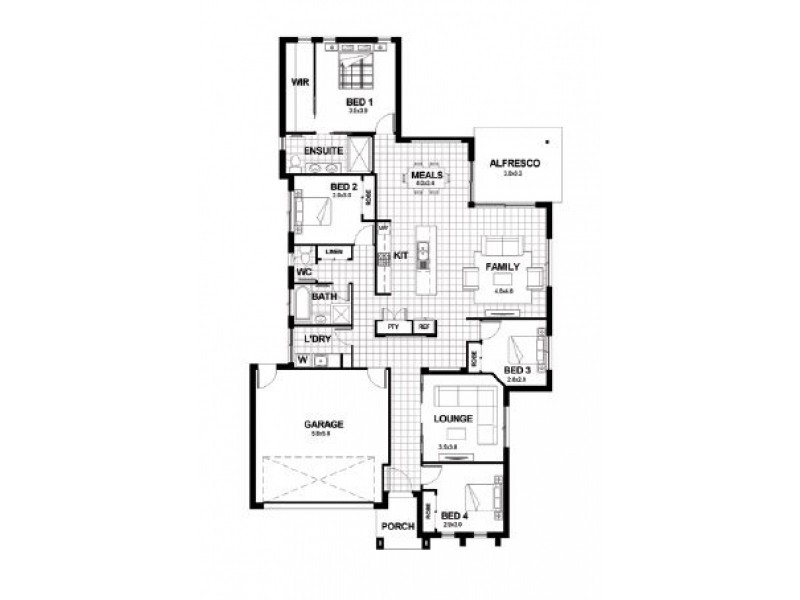 Lot 1400 Tadorna Street, Palmview QLD 4553 Floorplan