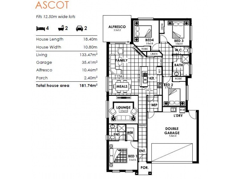 Point Vernon QLD 4655 Floorplan