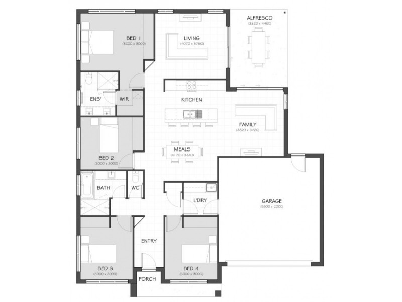 Lot 15 TBA, Glass House Mountains QLD 4518 Floorplan