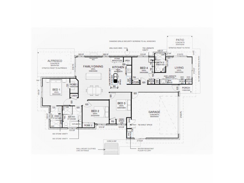 Lot 1416 Shay Street, Palmview QLD 4553 Floorplan