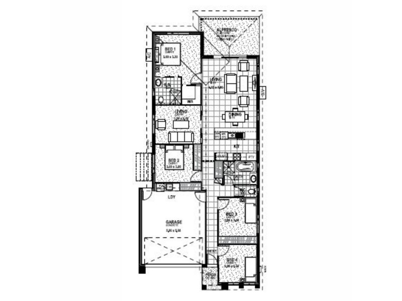Lot 1107 Galatea Street, Narangba QLD 4504 Floorplan