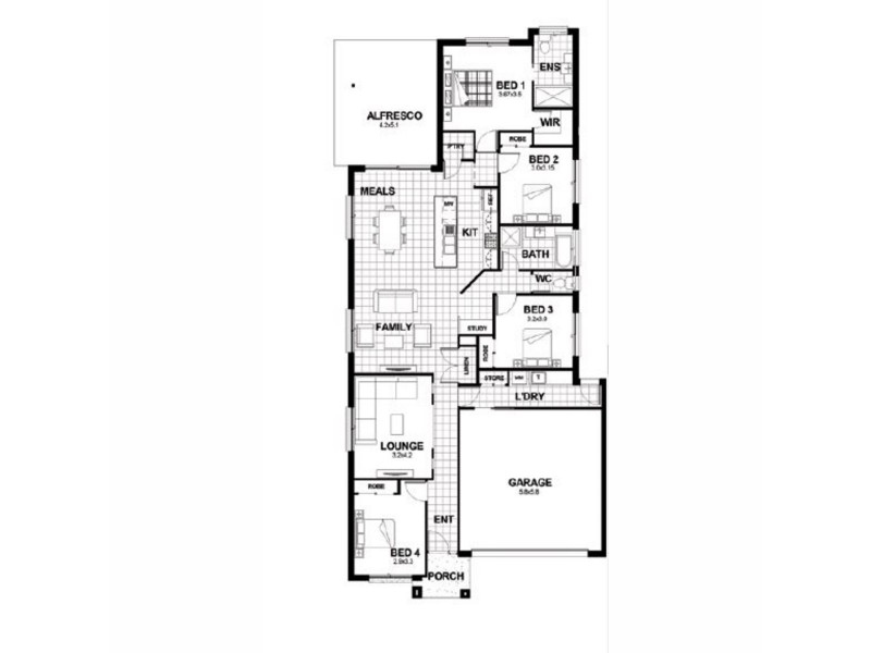 Lot 305 TBA, Griffin QLD 4503 Floorplan