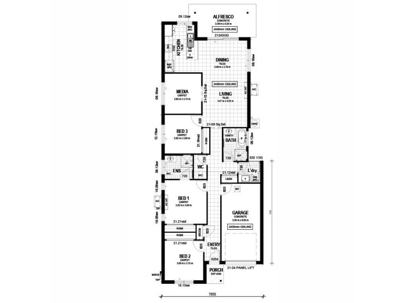 Lot 1485 TBA, Palmview QLD 4553 Floorplan