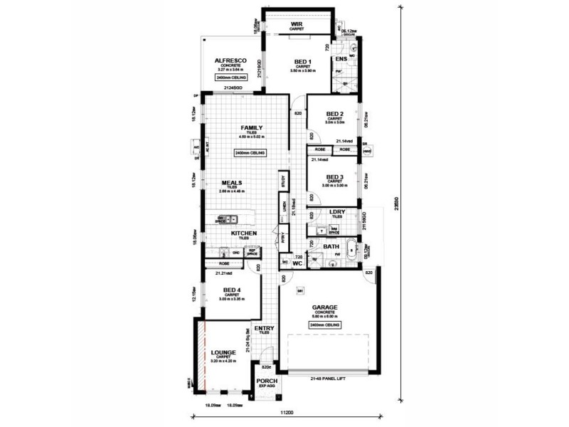 Lot 4 Platinum Close, Kallangur QLD 4503 Floorplan