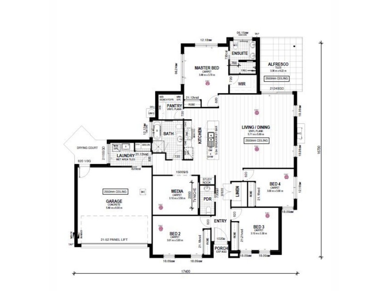 L2 Rand Place, Bridgeman Downs QLD 4035 Floorplan