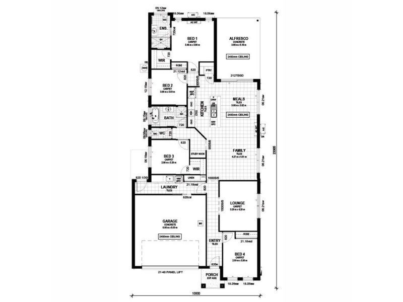 Lot 6 TBA, Park Ridge QLD 4125 Floorplan