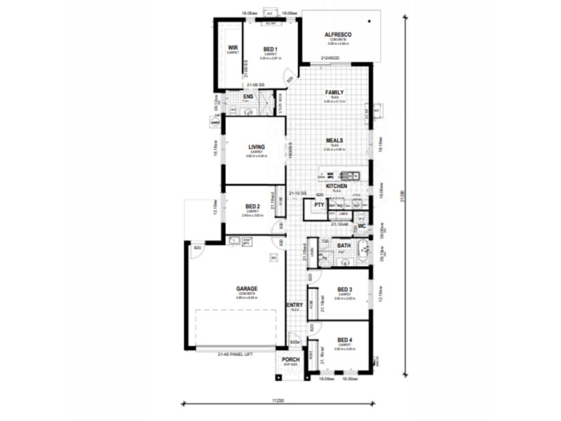 Lot 1991 Mofflin Parade, Mango Hill QLD 4509 Floorplan