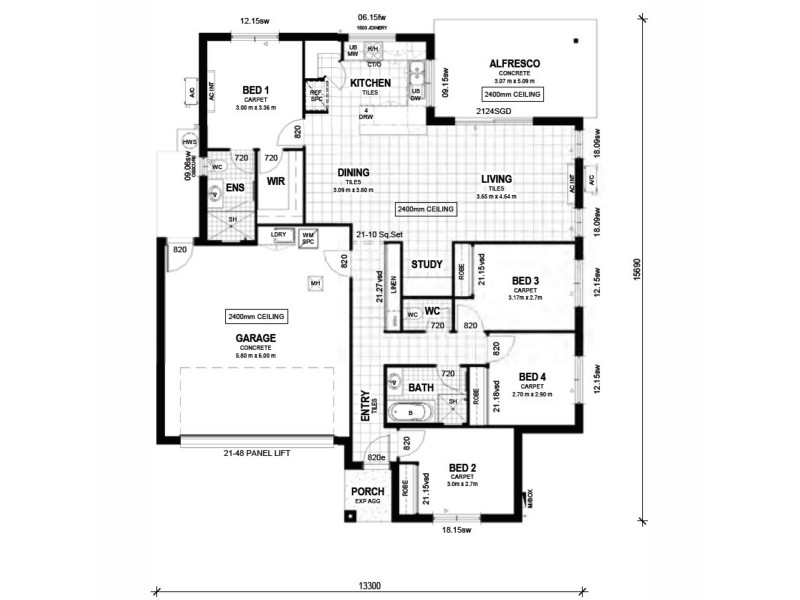 57 Hillside, Mooloolah Valley QLD 4553 Floorplan