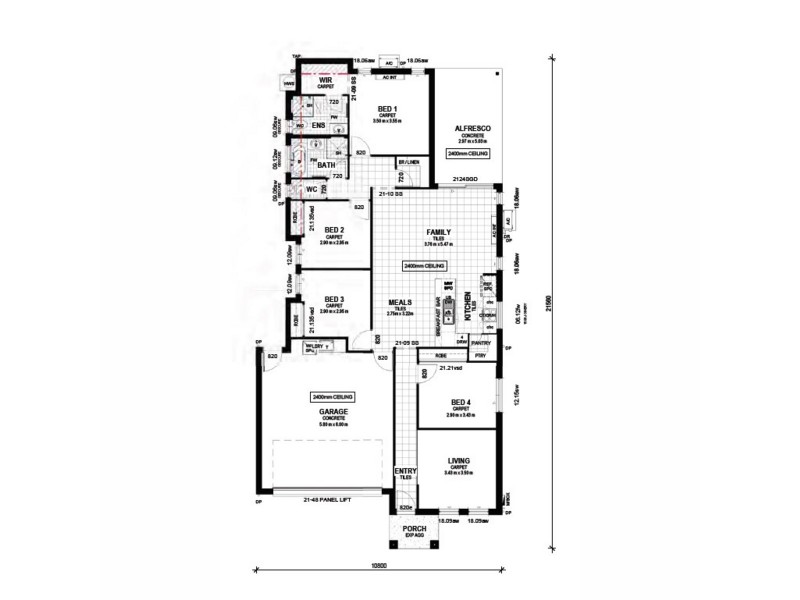 Lot 803 Narangba, Narangba QLD 4504 Floorplan
