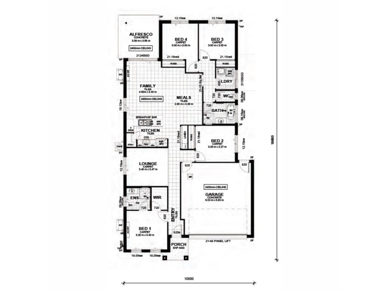 Lot 503 Mooloolah Valley, Mooloolah Valley QLD 4553 Floorplan