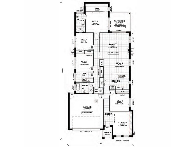 54 Hillside, Mooloolah Valley QLD 4553 Floorplan