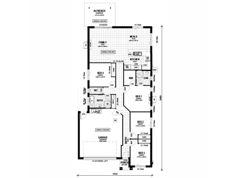 Eli Waters QLD 4655 Floorplan
