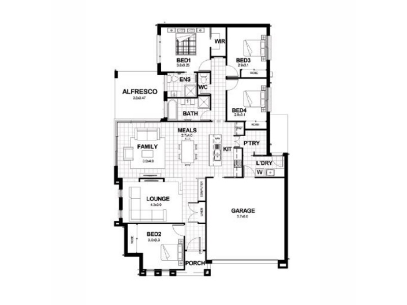 14/alices new Street, Donnybrook QLD 4510 Floorplan
