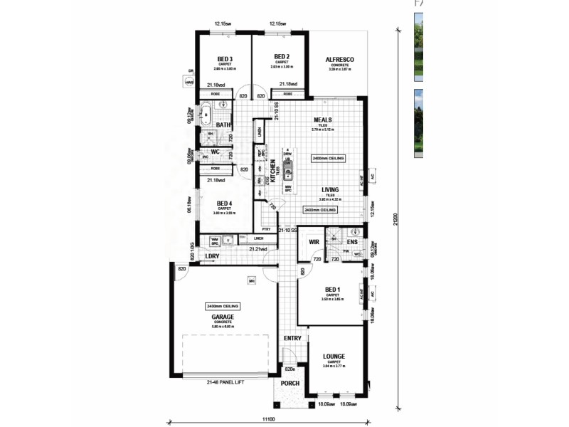 6 new Street, Donnybrook QLD 4510 Floorplan