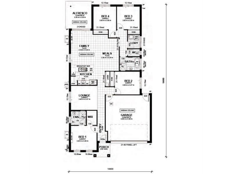 22 New Street, Donnybrook QLD 4510 Floorplan