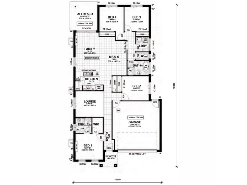 22 New Street, Donnybrook QLD 4510 Floorplan
