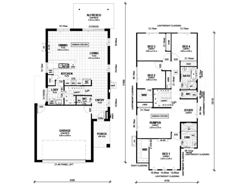 2140 Beacon Cr, Mango Hill QLD 4509 Floorplan