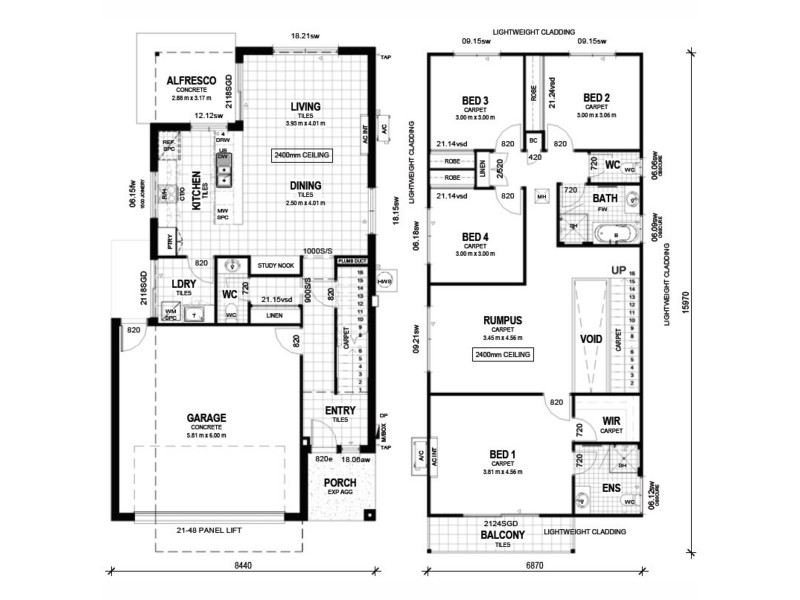 1842 Mofflin Parade, Mango Hill QLD 4509 Floorplan