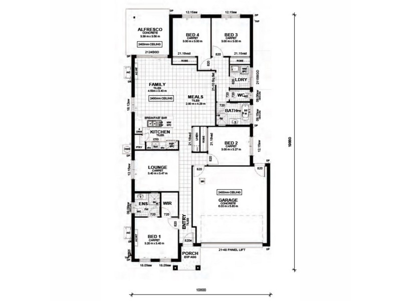 Lot 2 P Road, Yeppoon QLD 4703 Floorplan