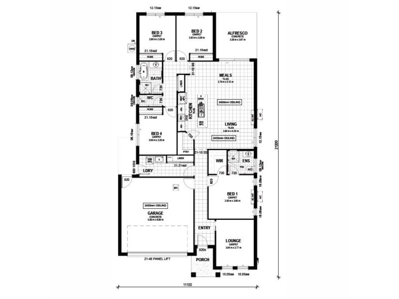 Lot 3 P Road, Yeppoon QLD 4703 Floorplan