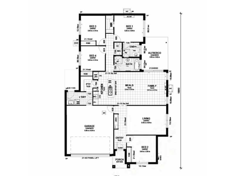 lot 5 chambers Flat, Chambers Flat QLD 4133 Floorplan