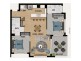 606/699 Main Street, Kangaroo Point QLD 4169 Floorplan