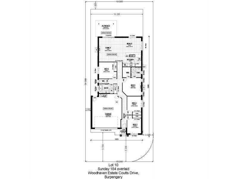 Lot 10 Coutts Drive, Burpengary QLD 4505 Floorplan