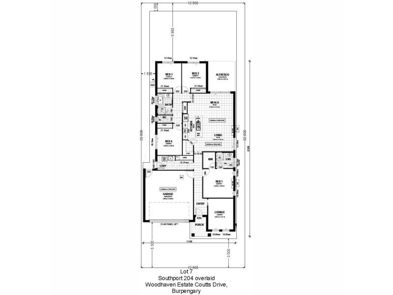 Lot 7 Off Coutts Drive, Burpengary QLD 4505 Floorplan