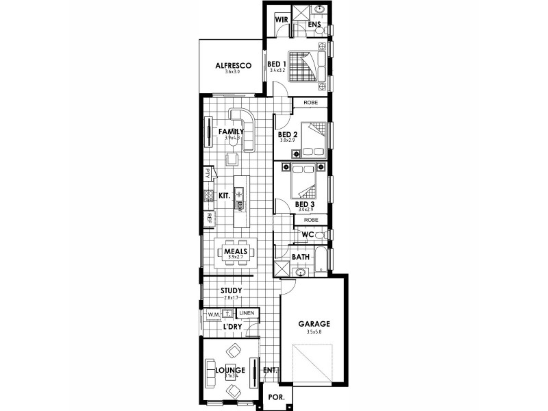 Lot 156 Off Nairn Road, Morayfield QLD 4506 Floorplan