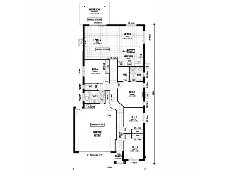 Lot 245 Off Chambers Flat Road, Logan Reserve QLD 4133 Floorplan