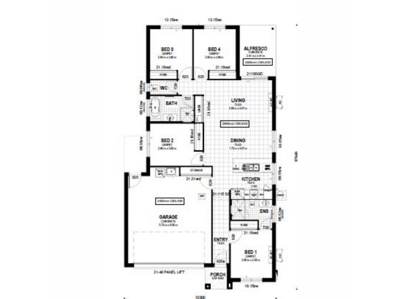 Lot 57 Harmony, Urraween QLD 4655 Floorplan