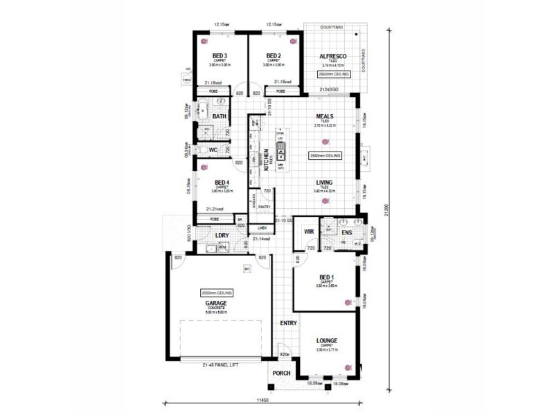 Lot/84 Chambers Flat Road, Chambers Flat QLD 4133 Floorplan
