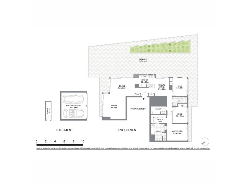 731/8 Point Street, Pyrmont NSW 2009 Floorplan