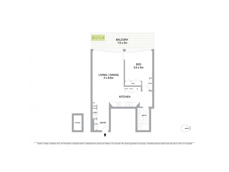 103/29 Barangaroo Avenue, Sydney NSW 2000 Floorplan