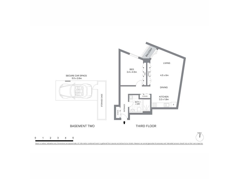 304/38 Hickson Road, Sydney NSW 2000 Floorplan